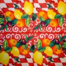 053 Lemons,  Oranges - 3 ply (red) - Stewo